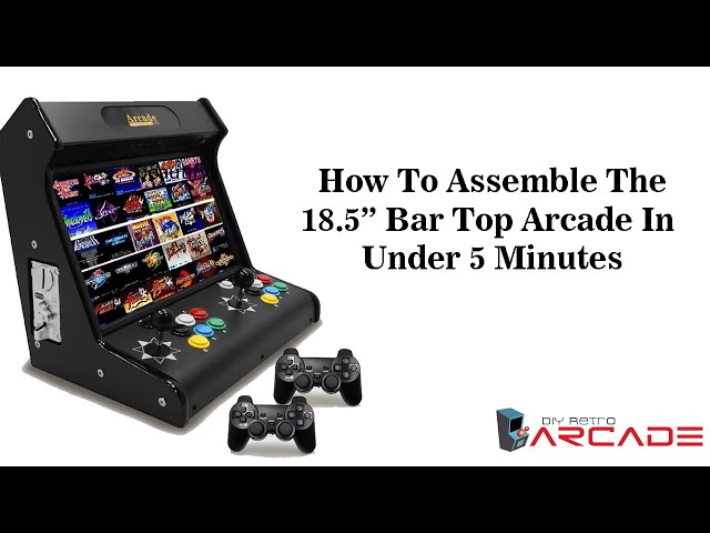 How to Assemble Our 18.5" Countertop Arcade Machine With 23000 Games