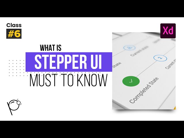 Stepper UI Design & Animation in Adobe XD | हिंदी #pelfizz #xdtutorial #uxdesign #uidesign