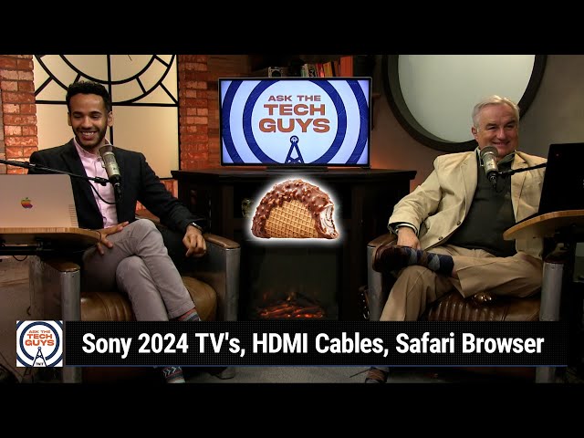 Choco Tacos for Cinco de Mayo - Sony 2024 TV's, HDMI Cables, Safari Browser