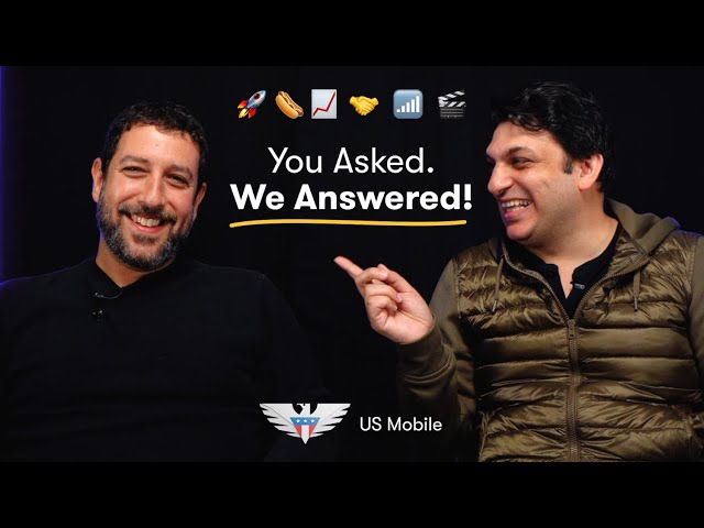 US Mobile AMA: CEO Ahmed & COO Michael Answer Reddit's Top Questions