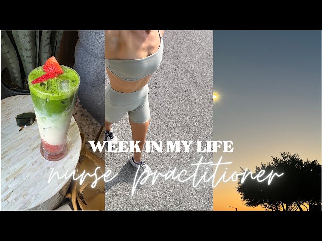 PRIMARY CARE NP work week vlog | car chats, managing my job and social media, annual wellness visits