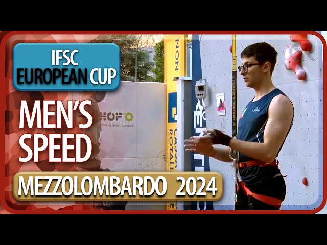 IFSC European Cup | Speed Finals | Mezzolombardo | Men's