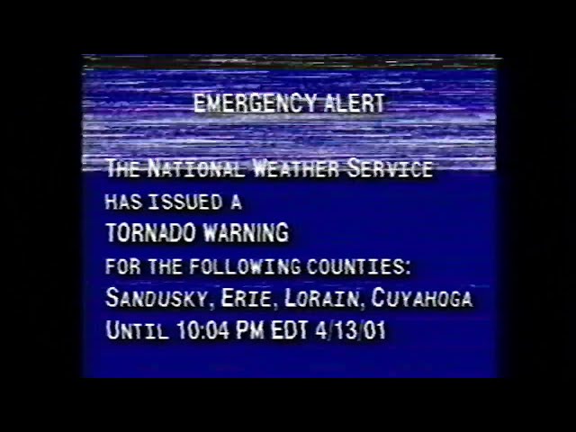 EAS Mock - Tornado Warning 2001