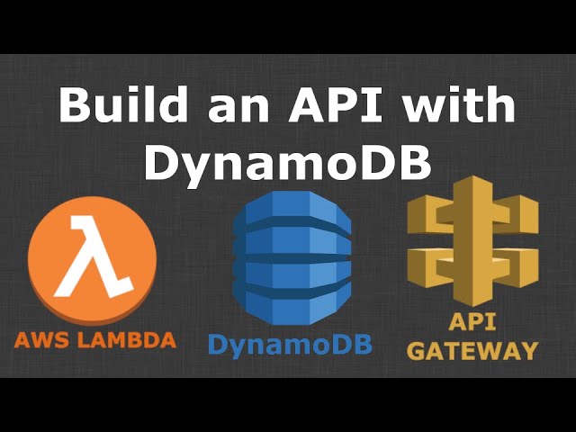 Create an API to get data from your DynamoDB Database