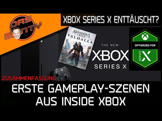 Xbox Series X enttäuscht? | Zusammenfassung des Inside Xbox Events mit Gameplay | DasMonty