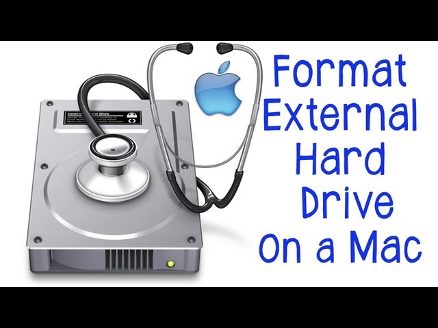 Mac Tutorial: How To Format An External Hard Drive