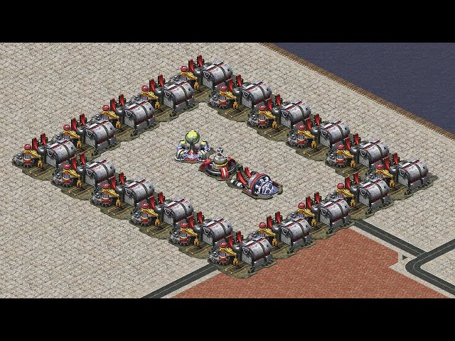 Red Alert 2 - All Vs One 14 [8] (Late Game)