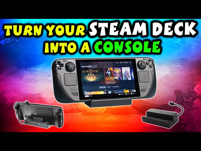 How To Turn Your Steam Deck Into A Console, Easiest Ways - Explained Step By Step!