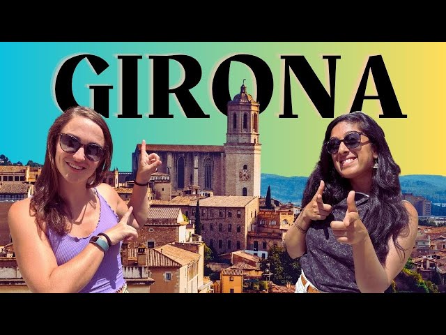 DAY TRIP to the town of GIRONA I 15 Things to EAT, SEE & DO 🇪🇸