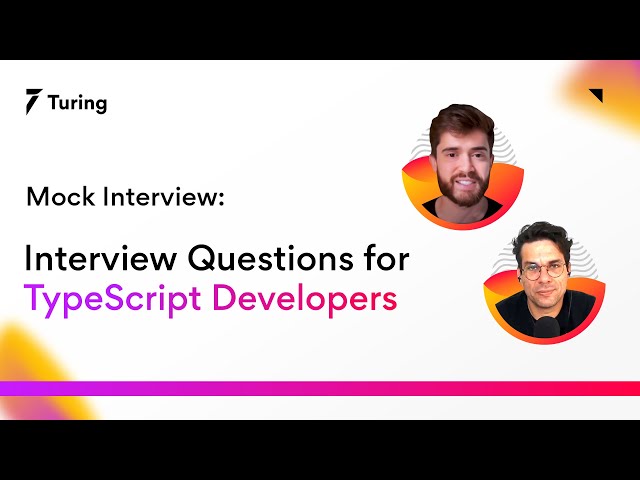 TypeScript Mock Interview | Interview Questions for TypeScript Developers
