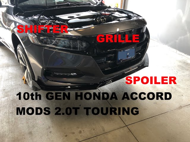 10th GEN Honda Accord Mods on a 2.0T Touring