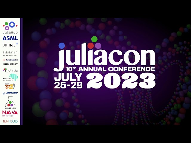 JuliaCon 2023 Room 32-123 Day 1