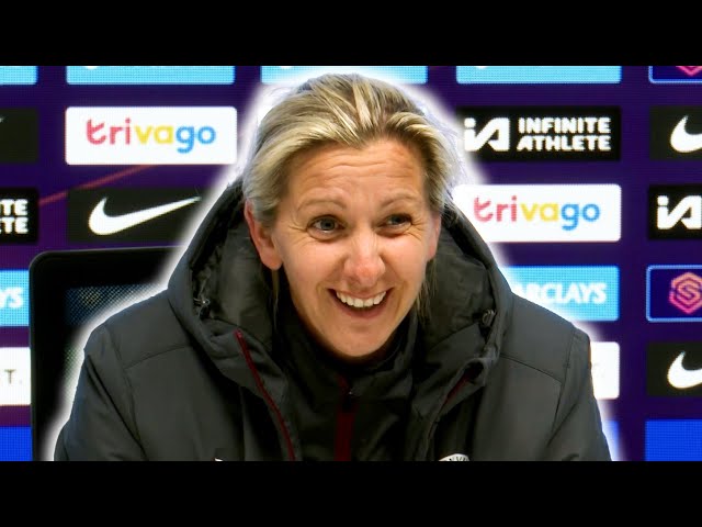 Carla Ward post-match press conference | Chelsea Women 3-0 Aston Villa Women