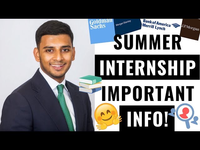 Everything You Need To Know About Your Summer Internship!