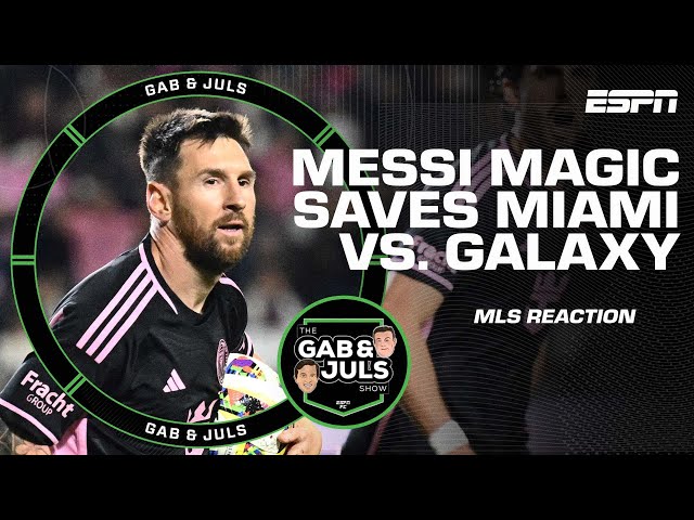 ‘QUALITY!’ Reacting to Lionel Messi’s moment of magic to save Inter Miami | ESPN FC