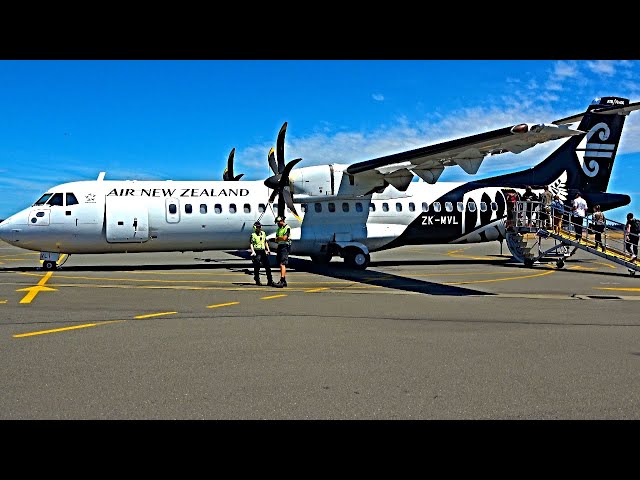 Air New Zealand ATR 72-600 - Christchurch to Wellington | Island Hopper