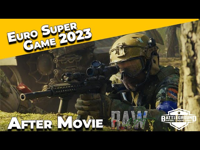 Euro Super Game 2023 After Movie - Worlds largest Magfed Paintball Event
