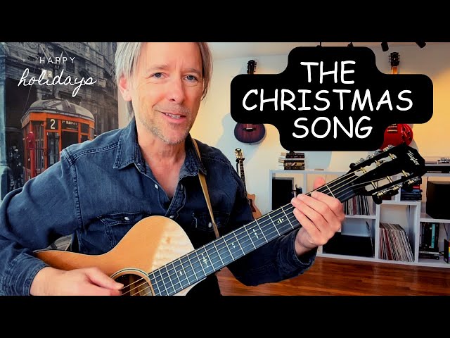 The Christmas Song - solo acoustic guitar! FREE TABS!