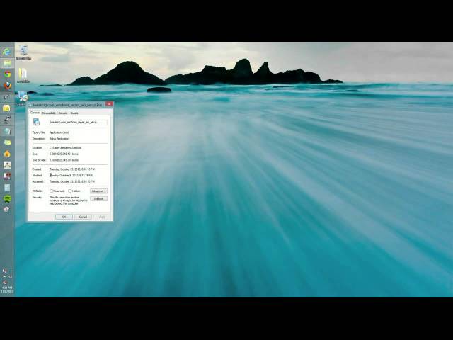 How to install a program in Windows 8 using compatibility mode
