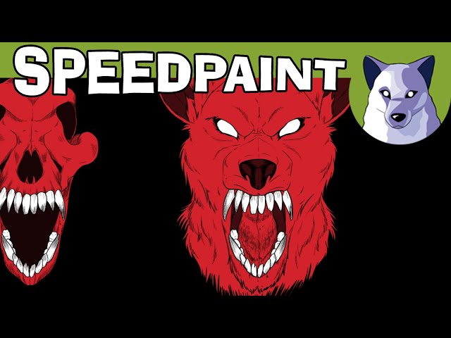 Tony's Red Skull - A T-Shirt Design Speedpaint! [Tony Crynight]
