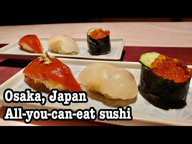 Specialty sushi course with all-you-can-eat sushi【Osaka,Japan】