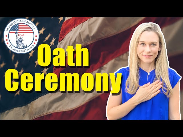 US Naturalization Oath Ceremony | What to Expect at your Citizenship Ceremony |USCitizenshipTest.org