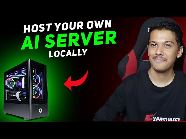 Host Your Own AI Server Locally & Use Without Internet