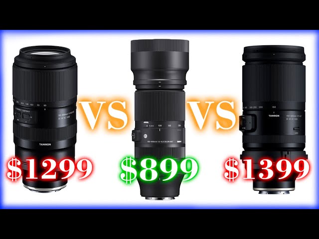 Tamron 50-400 vs Sigma 100-400 vs Tamron 150-500 - Which one is best for you?
