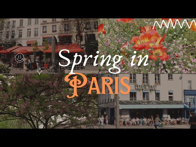 Spring in Paris, people watching, library visits, friends, food, joy!! | Nigerian in France.