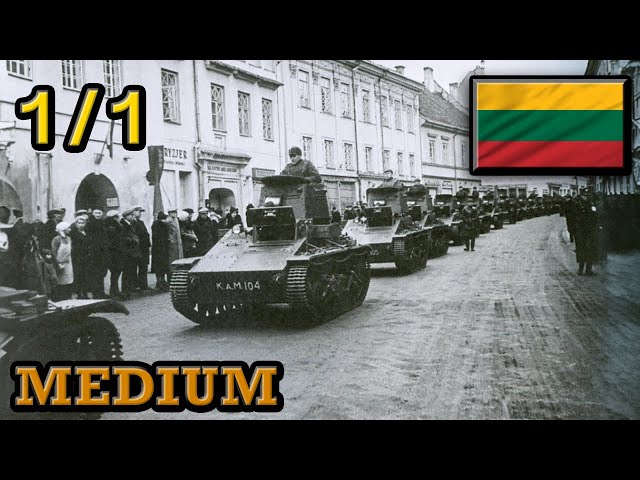 #1 Lithuania - Europe 39' - Medium
