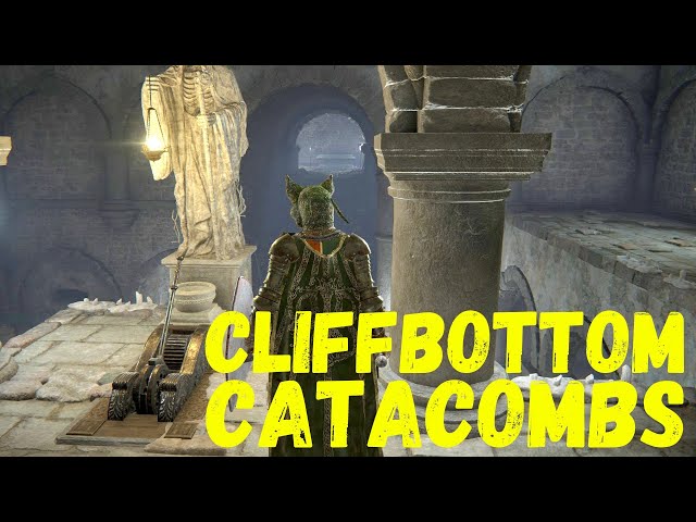 Elden Ring Cliffbottom Catacombs Location & Walkthrough Guide | Gameplay walkthrough no commentary