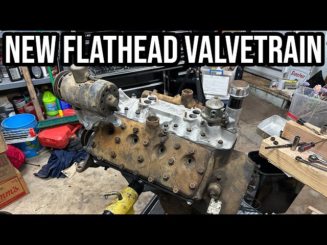 Refreshing Mike's Ford Flathead W/ New Valvetrain & Dual Carb Intake!