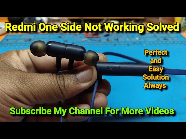 Redmi SonicBass Wireless Earphone Repair | One Side Not Working Solved