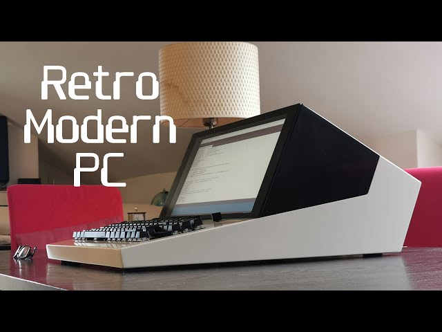 ⭕️ MODERN RETRO COMPUTER DIY ⭕️ (stile computers anni '70 ⌨️ 🖥)