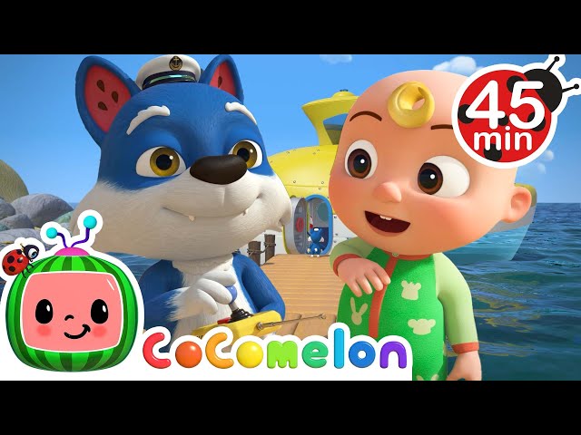 Down by the Bay (Submarine) | CoComelon Animal Time - Learning with Animals | Nursery Rhymes