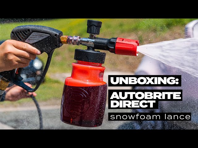 Unboxing Autobrite Direct NEW Snow Foam Lance