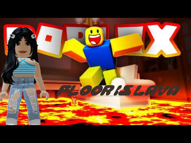 I Played FLOOR IS LAVA in Roblox!!