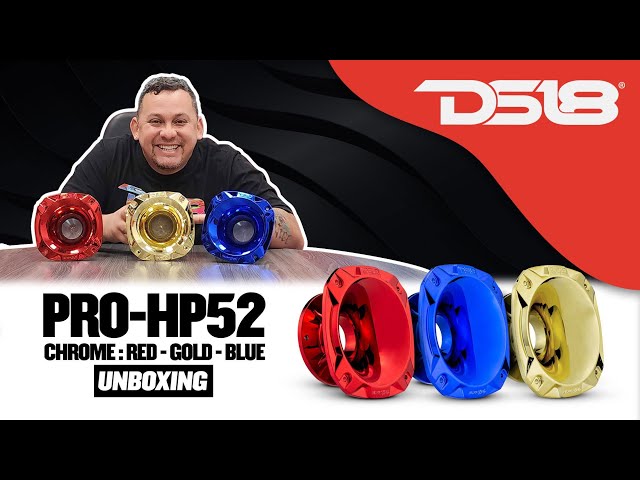 DS18 PRO-HP52 Bolt On (Unboxing) 2" Throat 57° 2.6" Depth Plastic Horn