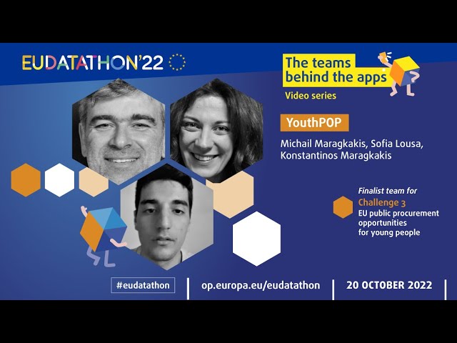 Meet the team behind YouthPOP (EU Datathon 2022)