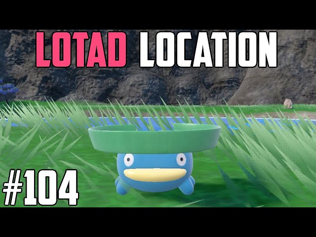 How to Catch Lotad - Pokémon Scarlet & Violet (DLC)