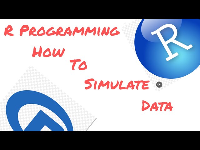 10. How to Simulate Data in R (R Programming) #rprogrammingforbeginners #rstudio #datascience