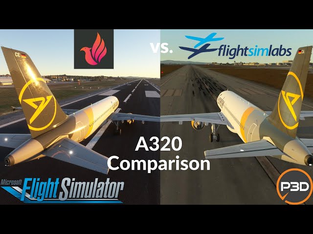 FSlabs (P3D) vs. Fenix (MSFS) - A320 Comparison