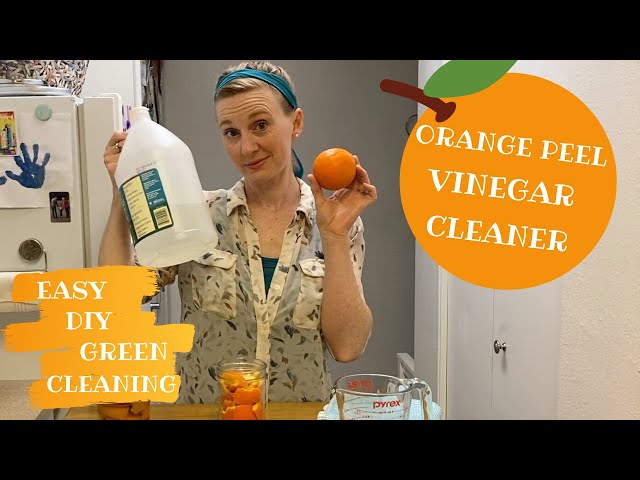 DIY Orange Peel Vinegar Cleaner (and Tips for Using It!)