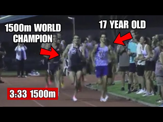 17 YEAR OLD BEATS 1500M WORLD CHAMPION JAKE WIGHTMAN