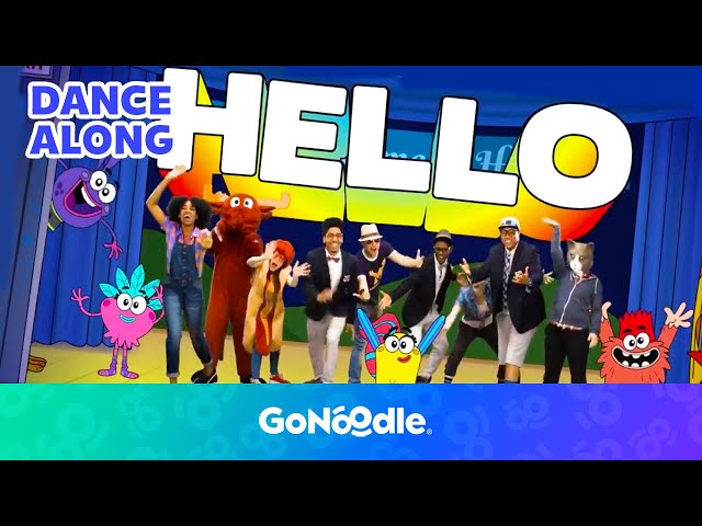 Hello Song | Songs For Kids | Dance Along | GoNoodle