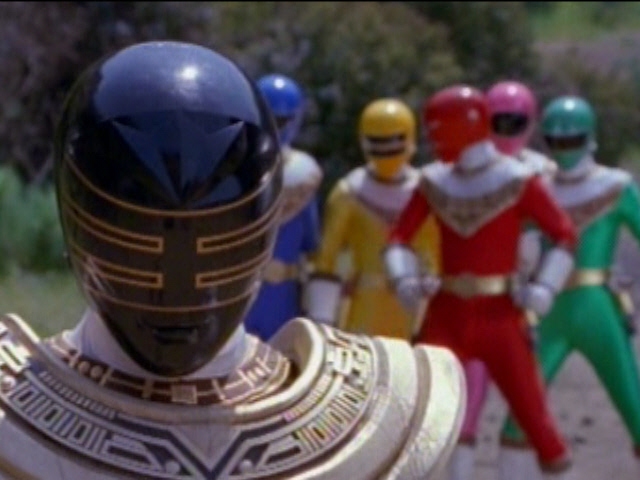 Gold Zeo Ranger and Pyramidas Epic First Scene and Battle | Zeo | Power Rangers Official