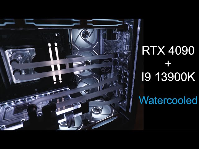 RTX 4090 - I9 13900K - Lian li o11D Evo - All Watercooled PC building