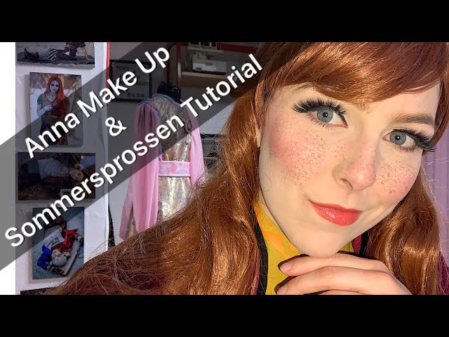 Tutorial: Sommersprossen & Make Up für Anna aus Frozen 2