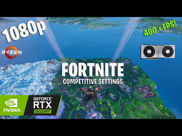 Fortnite - Competitive Settings - RTX 2070 Super | 1080p | FRAME-RATE TEST