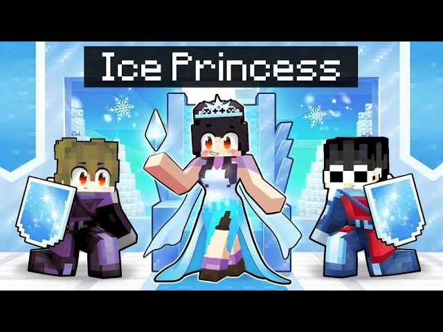 Playing as an ICE PRINCESS in Minecraft!